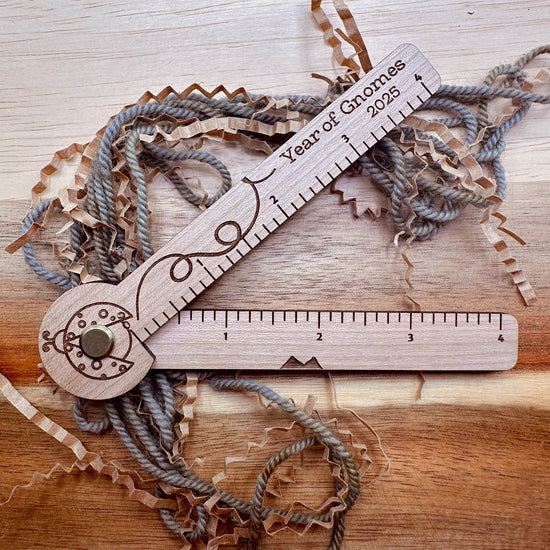 YOTG Folding Swatch Gauge Ruler