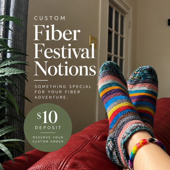 Custom Fiber Festival Swag