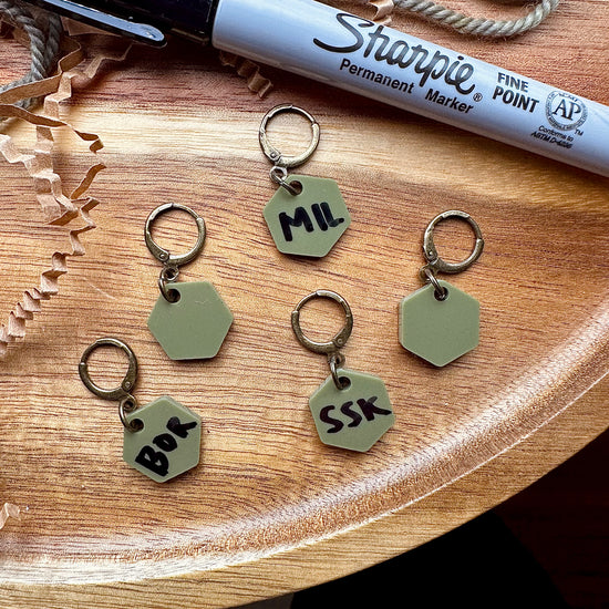Erasable Stitch Markers