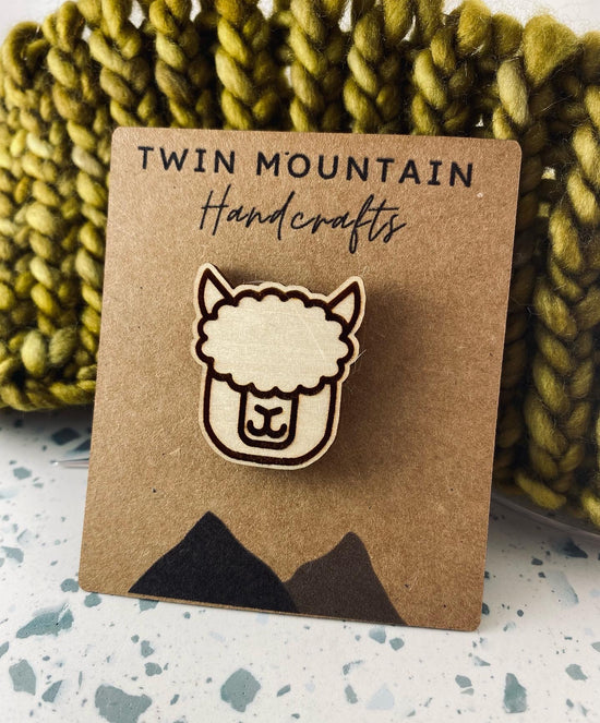 Llama Poof Bag Pin