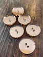 Rose Gold Mirrored Acrylic Buttons
