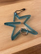 Ocean Green Star - Acrylic Stitch Marker Holder