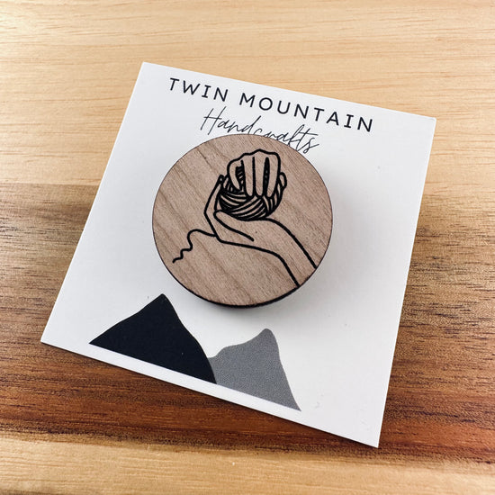 Maker Hands Bag Pin