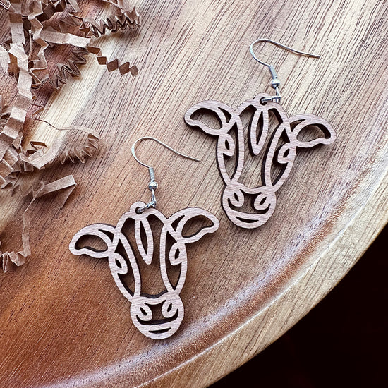 Cow Earrings