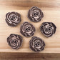 Buffalo Rose Cardigan Buttons